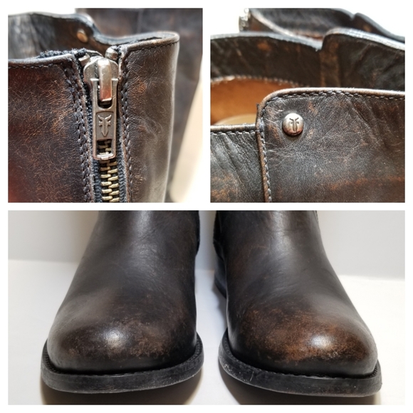 Frye | Melissa Stud Back Zip Boot - Picture 7 of 8